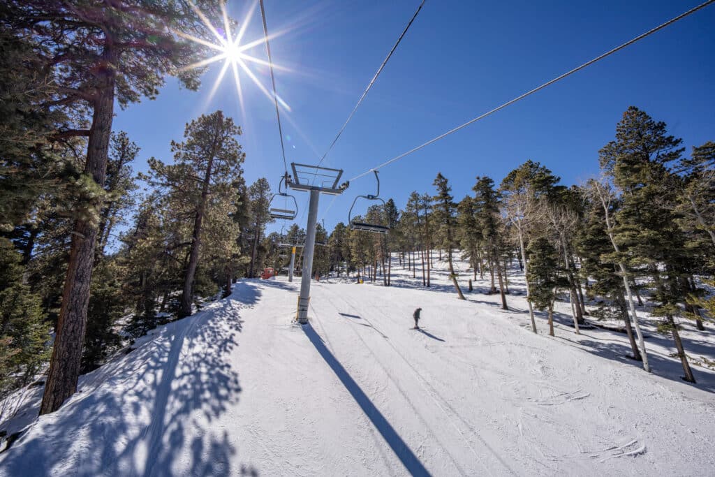 Sunny slopes at Sipapu
