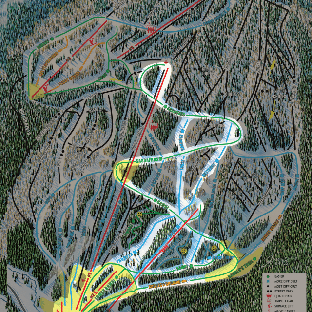 Map of Open Terrain jan 2
