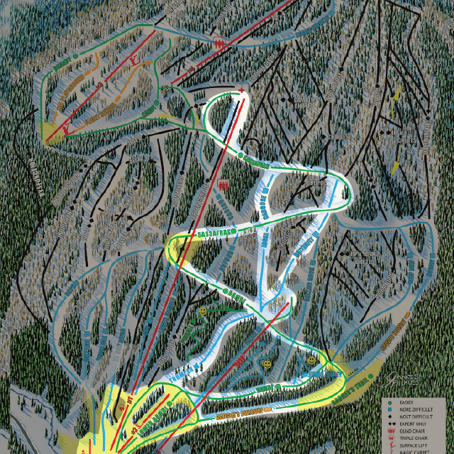 Map of Open Terrain jan 2
